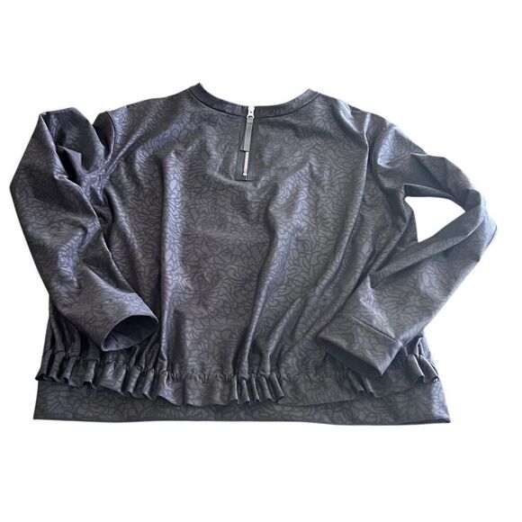 Lululemon 1/4 Back Zip Womens 8 Floral Pullover Jacket Sweatshirt - Picture 3 of 9